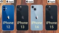 iPhone 12 vs 13 vs 14 vs 15 Full Review - A Big Upgrade