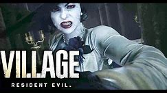 LADY DIMITRESCU Boss Fight & Death - (Resident Evil 8 Village Lady Dimitrescu Cutscene)