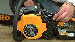 Poulan Chainsaw Repair - How to Replace the Carburetor