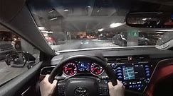 2018 Toyota Camry XSE V6 Night Drive - POV First Impressions (Binaural Audio)