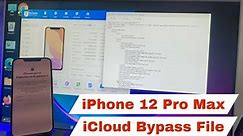 iPhone 12 Pro Max iCloud Bypass File 3uTools