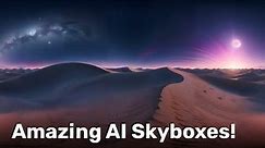 Create a Skybox using AI (and import into Unity)
