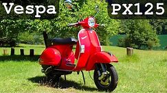 PIAGGIO New Vespa PX125 Overview Features Test Drive | Year 2016