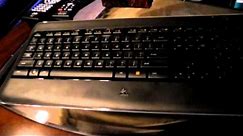 Logitech Wireless Illuminated Keyboard K800 (mX mouse)