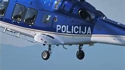 Slovenian Police's AW-169 Helicopter Sunny Landing #short #Shorts