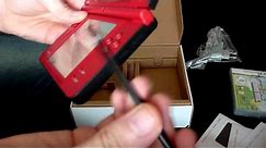 Nintendo DSi XL Mario 25th Anniversary Limited Edition unboxing