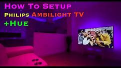 How to setup Philips Hue Lights to your Ambilight TV + Demo + Settings