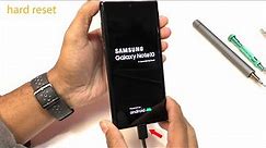 Samsung Galaxy Note 10 Hard Reset