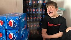 Kid Temper Tantrum Steals Daddy's Mini Fridge And Replaces Coca-Cola With 120 Pepsi Cans [Original]