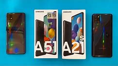 Samsung Galaxy A21s vs Samsung Galaxy A51