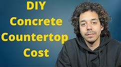 Cost to Make Concrete Countertops DIY | Supplies List