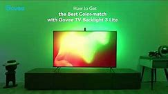 How to Calibrate Govee TV Backlight 3 Lite