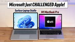 Surface Laptop Studio vs M1 MacBook Pro: Full Comparison