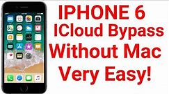 Iphone 6(A1549) iCloud Bypass Without Mac |How to Icloud Bypass Iphone A1586 A1589 A1522 A1524 A1593