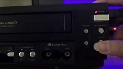 Symphonic DVD VCR Combo WF803 Player Video Cassette Recorder VHS