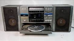 Vintage | JVC DC-7 Am/fm/cassette Player/turntable Recorder Boombox