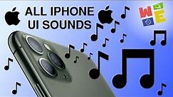 ALL APPLE IPHONE USER INTERFACE SOUNDS
