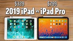 2019 10.2" iPad vs 2018 iPad Pro - Ultimate Comparison