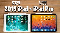 2019 10.2" iPad vs 2018 iPad Pro - Ultimate Comparison