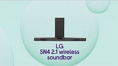 LG SN4 2.1 Wireless Sound Bar | Product Overview | Currys PC World