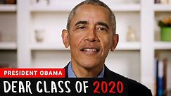 President Barack Obama's Commencement Speech | Dear Class Of 2020