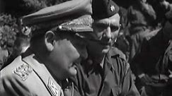 Hermann Goering Press Conference Shortly After His Arrest 5-16-1945