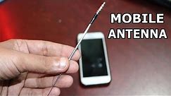 How To Make Cell Phone Antenna At Home | Diy Mobile Antenna