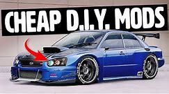 6 CHEAP and FREE Car Mods Anyone Can Do!