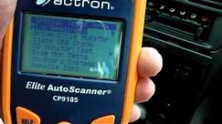 Actron CP9190 CP9185 Automotive Scan Tool Review