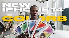 All New iPhone 14 Plus Colours + Unboxing & Setup!