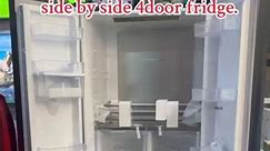 Hisense side by side refrigerator, 4door.#refrigerator #hisense #sidebyside #nofrost #buynow #viral #viralvideo #goviral #luckyelectronics @Tom Daktari