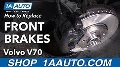 How to Replace Brake Kit 01-07 Volvo V70