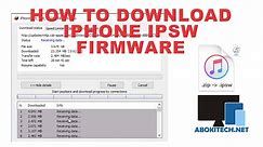 How to Download IPSW Firmware for flashing Apple Devices e.g. iPhone/iPad