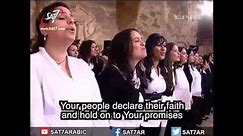 70 thousand Egyptian Christians sing Emmanuel - God is with us