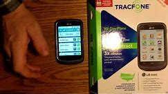 LG 306G Tracfone Cell Phone Review
