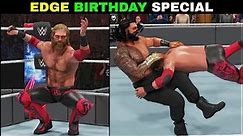 WWE 2K19 'Edge' Birthday Special Gameplay | WWE 2K19 PS5 ||