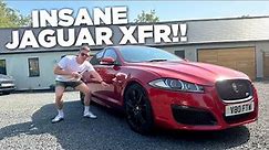 Insane Jaguar XFR Review | British Muscle Unleashed!