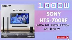 Sony HTS700RF | Review & Unboxing | 5.1 Surround sound | 1000W Sony Best Home theatre under 50,000