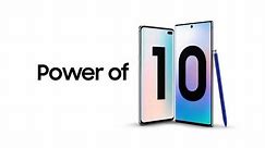Galaxy S10+ & Galaxy Note10+ | Power of 10 | Samsung