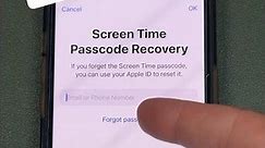 How To Lock iPhone Screen Time (Ignore Limit Fix) #shorts