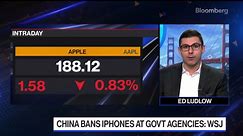 China Bans iPhones for Some Government Workers: WSJ