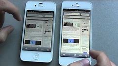 iPhone 4S vs iPhone 5 - Short Comparison