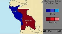 The Peru-Bolivian War: Every Day