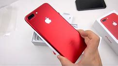 RED iPhone 7 Plus Unboxing & Close-ups!