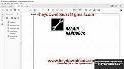CLAAS RU 450 REPAIR HANDBOOK MANUAL - PDF DOWNLOAD