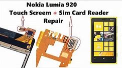 Nokia Lumia 920 Sim Card reader Replacement with Low Heat 240C HD
