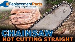 Why Is My Chainsaw Not Cutting Straight, or Not Cutting At All? | eReplacementParts.com