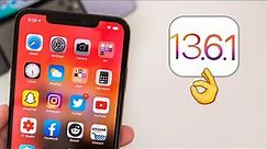 iOS 13.6.1 Released - What's New?