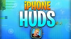 BEST PHONE HUDS FOR FORTNITE MOBILE!!