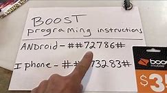 iPhone and android activation secret code boost mobile best video
